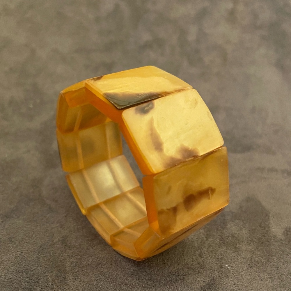 Tortiseshell bangle bracelets